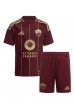 AS Roma Matias Soule #18 Babyklær Hjemme Fotballdrakt til barn 2024-25 Korte ermer (+ Korte bukser)